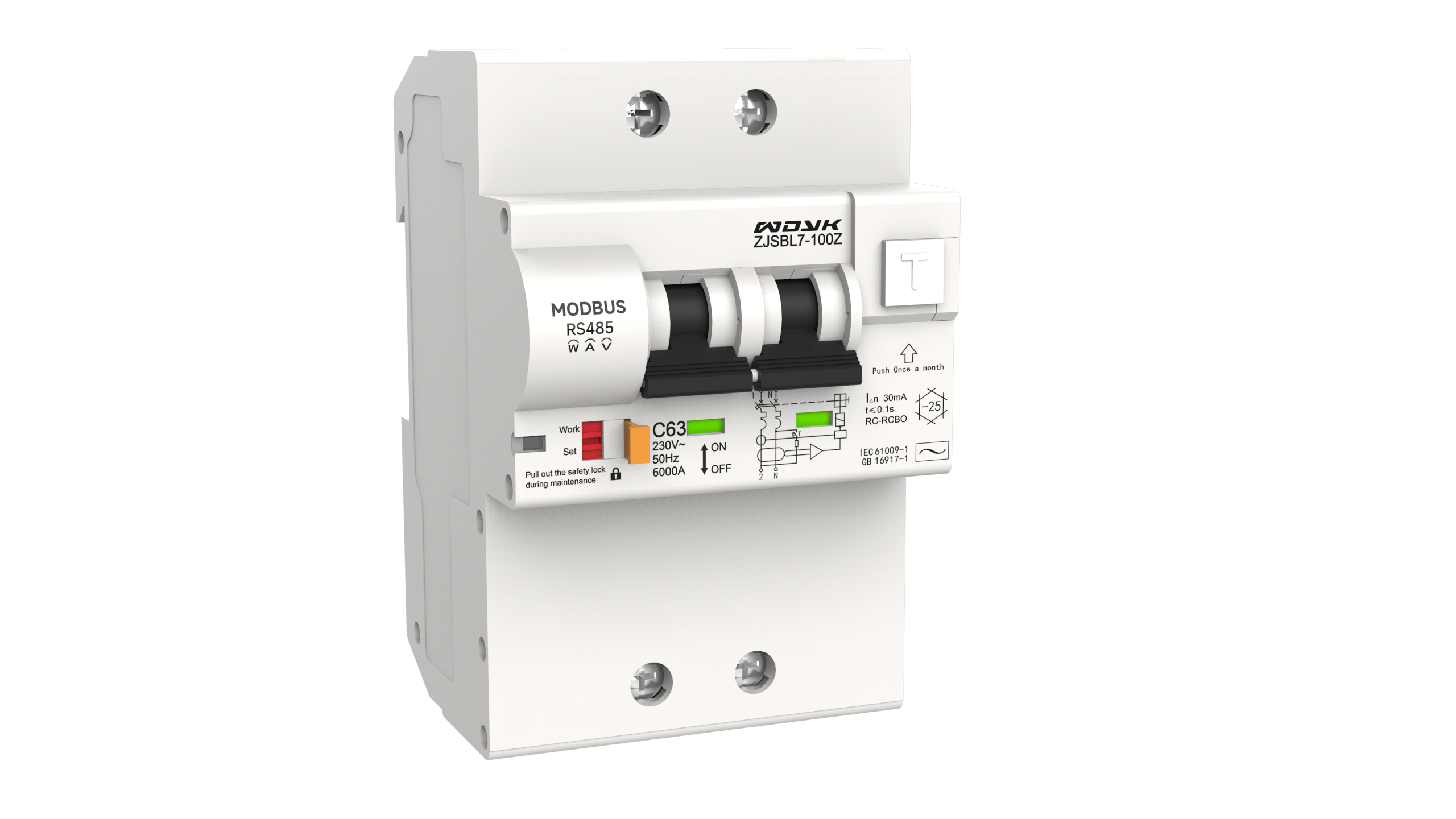 Monitoring RS485 Circuit Breaker