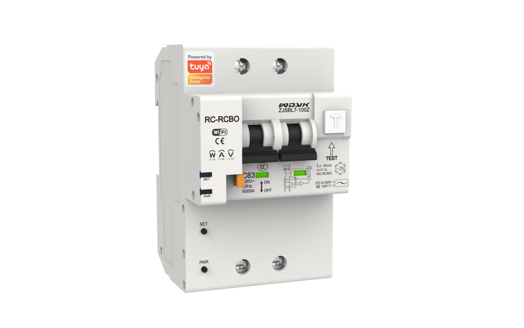 Smart Circuit Breaker With Monitoring-TW1L-2P
